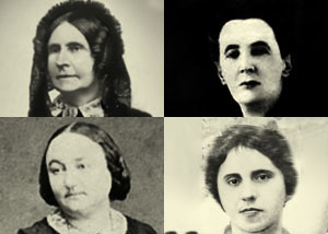 Amélie Boudet, Zilda Gama, Berthe Fropo e Anna Prado